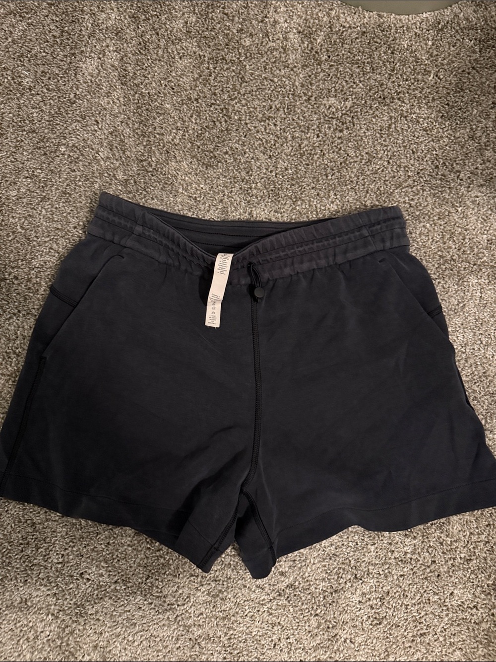 Women’s Lululemon Dark Grey/Black Shorts